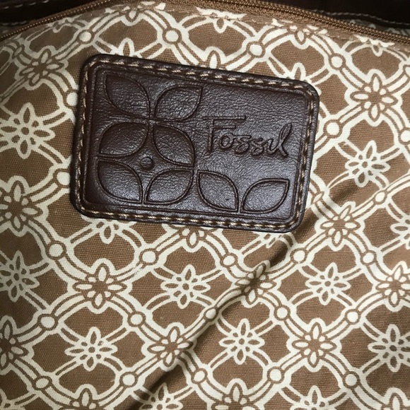 Fossil Fabric Floral Hobo - Picture 10 of 10